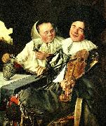 Judith leyster glatt sallskap oil on canvas